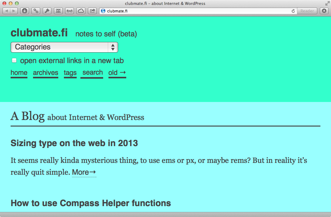Screenshot of this website that is heavily zoomed in
